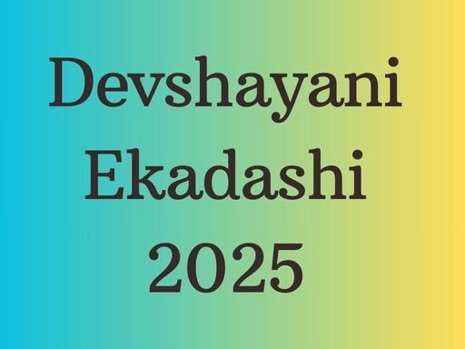 Devshayani Ekadashi 2025