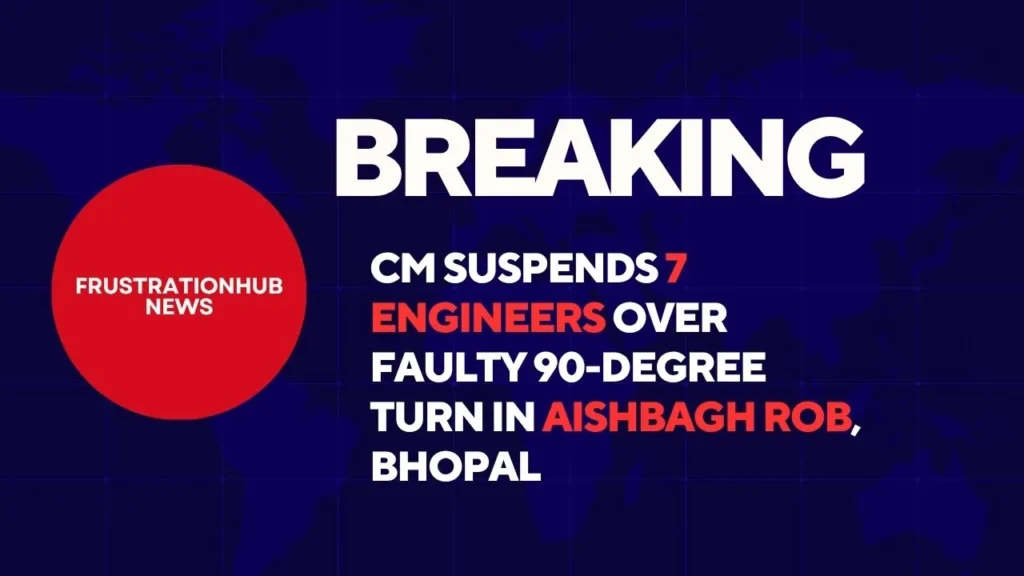 Madhya Pradesh CM Suspends 7 Engineers Over Faulty 90-Degree Turn in Aishbagh ROB, Bhopal