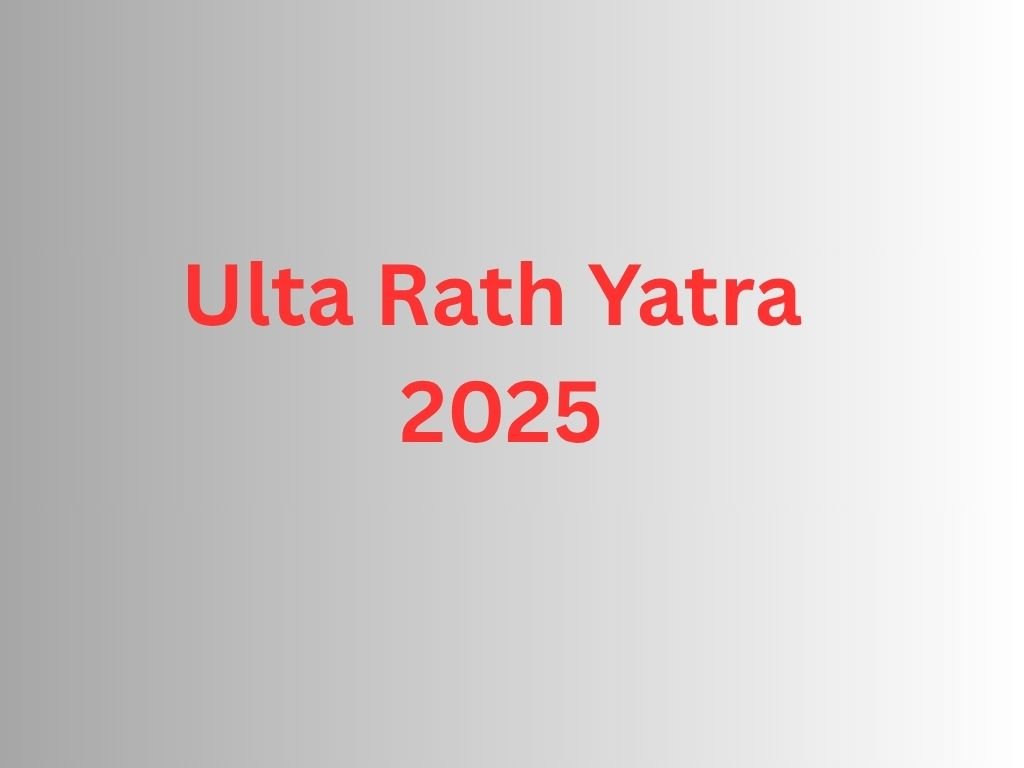 Ulta Rath Yatra 2025