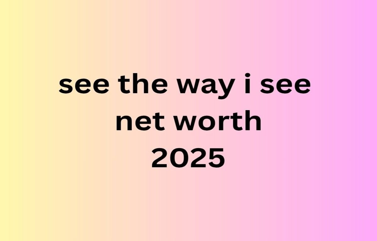 see the way i see net worth 2025