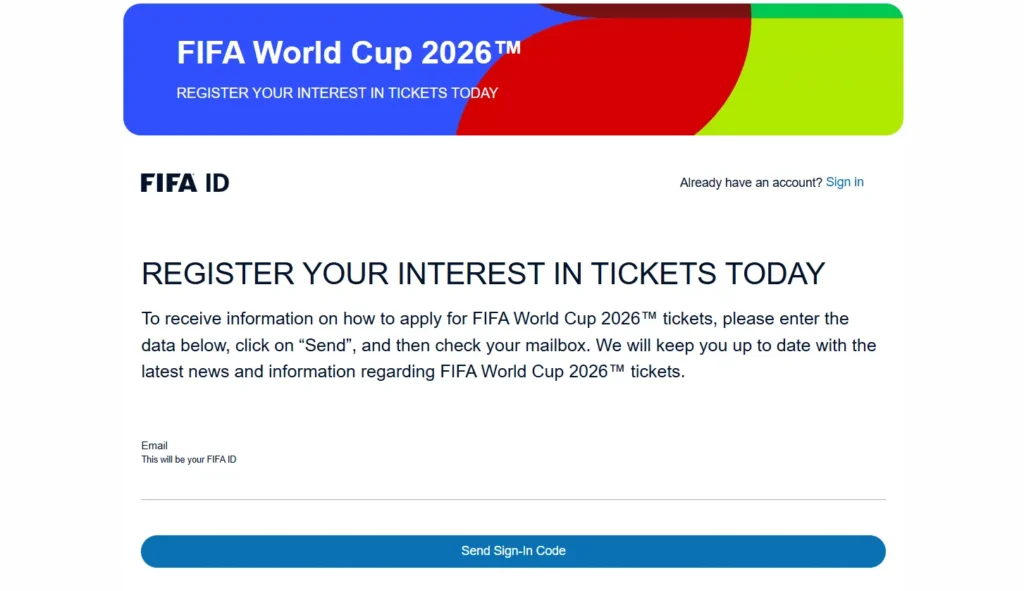 World Cup 2026 tickets packages price