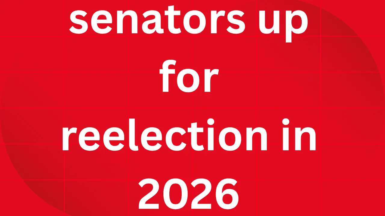 senators up for reelection in 2026