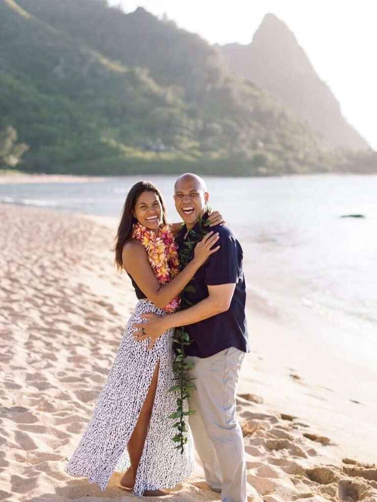 cory booker alexis lewis age